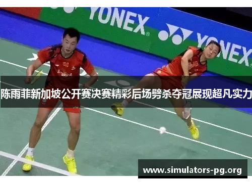 陈雨菲新加坡公开赛决赛精彩后场劈杀夺冠展现超凡实力 陈雨菲新加坡公开赛决赛精彩后场劈杀夺冠展现超凡实力